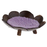 Max Small Pet Coconut Shell Nest Bed House Hammock for Hamster Rabbit Standing