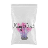 Max Artificial Plants for Aquarium Decorations Aquatic Plant Plastic Pink