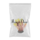 Max Artificial Plants for Aquarium Decorations Aquatic Plant Plastic Orange