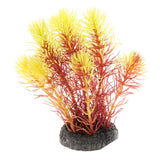 Max Artificial Plants for Aquarium Decorations Aquatic Plant Plastic Orange