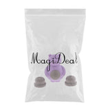 Max Bear Shape Dog Plastic Toy Molars Clean Teeth Bite Chew Play Toy Purple