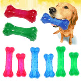 Max Pet Dog Puppy Fun Toy Teeth Care Cleaning Brush Toys Red L