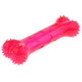 Max Pet Dog Puppy Fun Toy Teeth Care Cleaning Brush Toys Red L