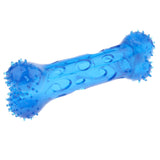 Max Pet Dog Puppy Fun Toy Teeth Care Cleaning Brush Toys Blue L