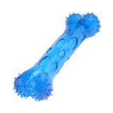 Max Pet Dog Puppy Fun Toy Teeth Care Cleaning Brush Toys Blue L