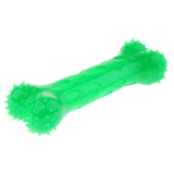 Max Pet Dog Puppy Fun Toy Teeth Care Cleaning Brush Toys Green L