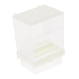 Max Bird Cockatiels Feeder Automatic Plastic Food Container Parrot Splash Proof