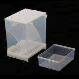 Max Bird Cockatiels Feeder Automatic Plastic Food Container Parrot Splash Proof
