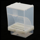 Max Bird Cockatiels Feeder Automatic Plastic Food Container Parrot Splash Proof