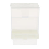 Max Bird Cockatiels Feeder Automatic Plastic Food Container Parrot Splash Proof