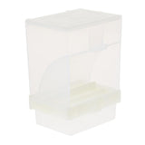 Max Bird Cockatiels Feeder Automatic Plastic Food Container Parrot Splash Proof