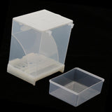 Max Bird Cockatiels Feeder Automatic Plastic Food Container Parrot Splash Proof