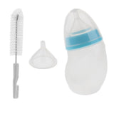 Max Pet Dog Cat Milk Nursing Care Feeding Bottle for Kittens & Small Pet Blue