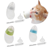 Max Pet Dog Cat Milk Nursing Care Feeding Bottle for Kittens & Small Pet Blue