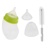 Max Pet Dog Cat Milk Nursing Care Feeding Bottle for Kittens & Small Pet Green