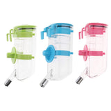Max Adjustable Height Pet Dog and Cat Cage Water Bottle Dispenser Pink