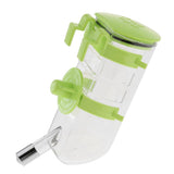 Max Adjustable Height Pet Dog and Cat Cage Water Bottle Dispenser Green