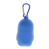 Max 5 Pcs Dog Pooper Bags Pet Dog Poop Dispenser Box Disposable Waste Bag Blue