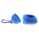 Max 5 Pcs Dog Pooper Bags Pet Dog Poop Dispenser Box Disposable Waste Bag Blue