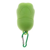Max 5 Pcs Dog Pooper Bags Pet Dog Poop Dispenser Box Disposable Waste Bag Green
