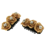 Maxbell 2Pcs Cute Flower Bow Candy Pet Dog Cat Puppy Grooming Hairpin Hair Clip  1