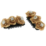 Maxbell 2Pcs Cute Flower Bow Candy Pet Dog Cat Puppy Grooming Hairpin Hair Clip  1