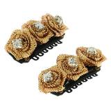 Maxbell 2Pcs Cute Flower Bow Candy Pet Dog Cat Puppy Grooming Hairpin Hair Clip  1