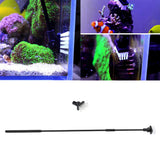 Maxbell Adjustable Handle Length Aquarium Fish Tank Brush Cleaner 1 Set