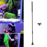 Maxbell Adjustable Handle Length Aquarium Fish Tank Brush Cleaner 1 Set