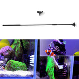 Maxbell Adjustable Handle Length Aquarium Fish Tank Brush Cleaner 1 Set
