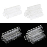 Maxbell Mini Crystal Shrimp Tube Set for Aquarium Decor Fish Tubes Cave Ornament 3 Tubes
