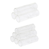 Maxbell Mini Crystal Shrimp Tube Set for Aquarium Decor Fish Tubes Cave Ornament 3 Tubes