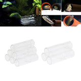 Maxbell Mini Crystal Shrimp Tube Set for Aquarium Decor Fish Tubes Cave Ornament 3 Tubes