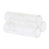 Maxbell Mini Crystal Shrimp Tube Set for Aquarium Decor Fish Tubes Cave Ornament 3 Tubes