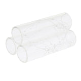 Maxbell Mini Crystal Shrimp Tube Set for Aquarium Decor Fish Tubes Cave Ornament 3 Tubes
