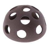 Maxbell Crockery Dodge Hide Cave for Aquarium Fish Tank Decoration Half Ball