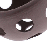 Maxbell Crockery Dodge Hide Cave for Aquarium Fish Tank Decoration Half Ball