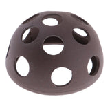 Maxbell Crockery Dodge Hide Cave for Aquarium Fish Tank Decoration Half Ball