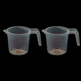 Maxbell 2x Plastic Jug Pour Spout Surface Kitchen Tool Supplies Measuring Cup 250ml