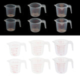 Maxbell 2x Plastic Jug Pour Spout Surface Kitchen Tool Supplies Measuring Cup 250ml