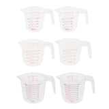 Maxbell 2x Plastic Jug Pour Spout Surface Kitchen Tool Supplies Measuring Cup 250ml