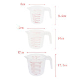 Maxbell 2x Plastic Jug Pour Spout Surface Kitchen Tool Supplies Measuring Cup 250ml