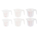 Maxbell 2x Plastic Jug Pour Spout Surface Kitchen Tool Supplies Measuring Cup 250ml