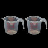 Maxbell 2x Plastic Jug Pour Spout Surface Kitchen Tool Supplies Measuring Cup 1000ml