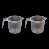 Maxbell 2x Plastic Jug Pour Spout Surface Kitchen Tool Supplies Measuring Cup 1000ml