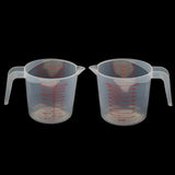 Maxbell 2x Plastic Jug Pour Spout Surface Kitchen Tool Supplies Measuring Cup 1000ml