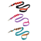Maxbell Pet Dog Walking Training Belt Bungee Leash Anti-Shock Stretch Rope Black