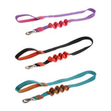 Maxbell Pet Dog Walking Training Belt Bungee Leash Anti-Shock Stretch Rope Black