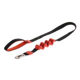 Maxbell Pet Dog Walking Training Belt Bungee Leash Anti-Shock Stretch Rope Black