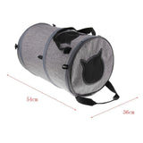 Max 2in 1 Pet Carry Travel Cage Carrier Bag Cat Portable Handbag Case Tunnel Toy